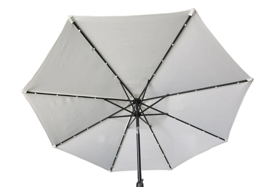 Parasol LED en 2 couleurs