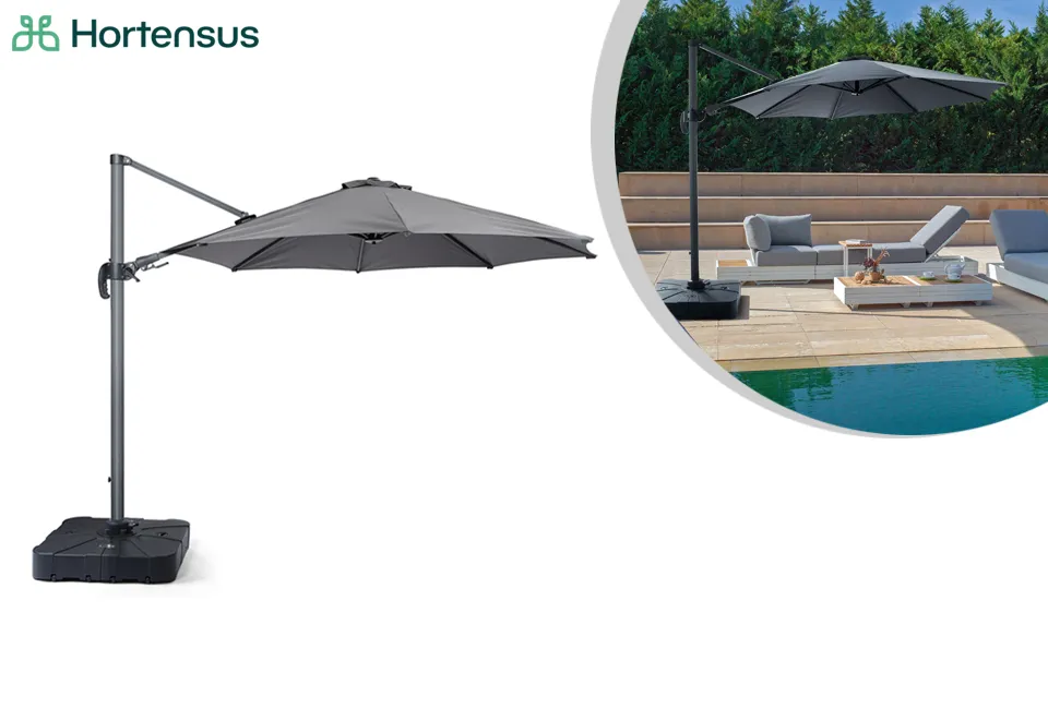 Luxe zweefparasol 3m diameter