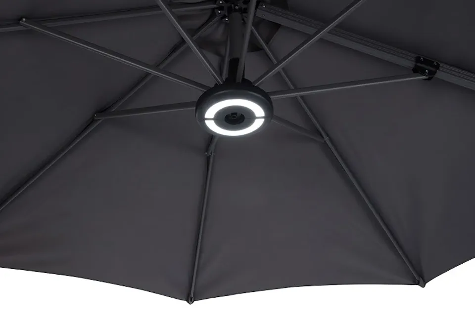 Luxe zweefparasol 3m diameter