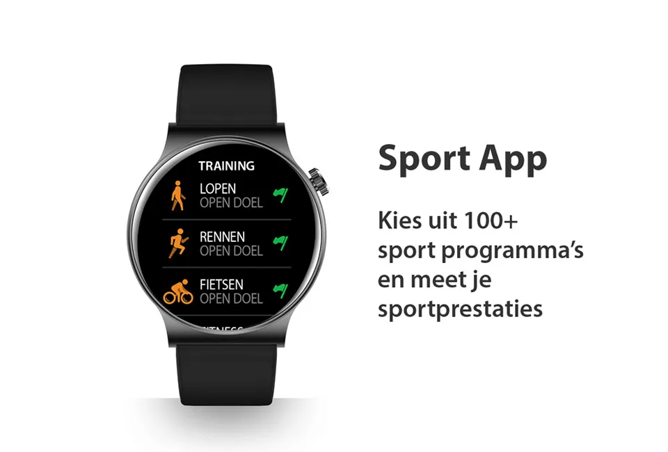 OOQE Watch CS PRO: Nieuwste geavanceerde smartwatch met vele functies 