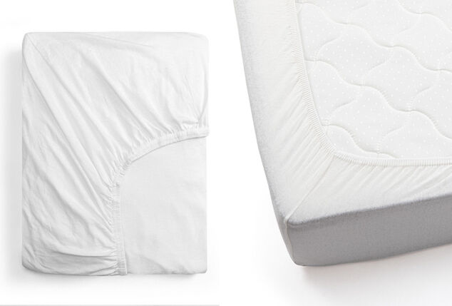 Draps-housses en jersey de la marque Home&Comfort - 1 + 1 gratuit