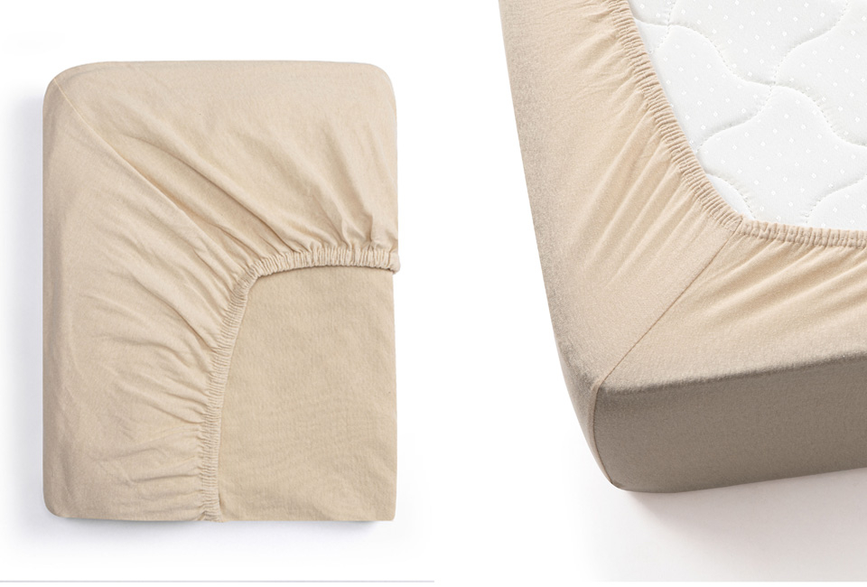 Draps-housses en jersey de la marque Home&Comfort - 1 + 1 gratuit