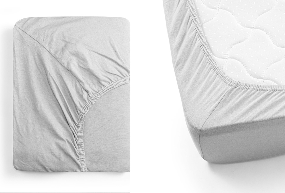 Draps-housses en jersey de la marque Home&Comfort - 1 + 1 gratuit