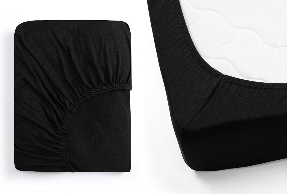 Draps-housses en jersey de la marque Home&Comfort - 1 + 1 gratuit