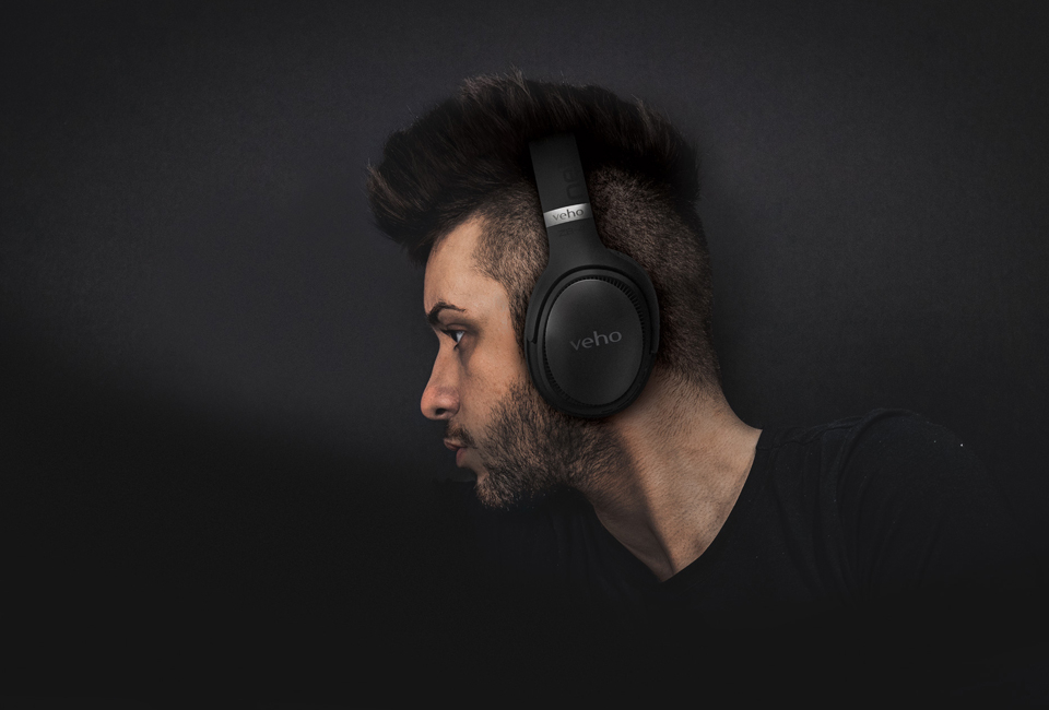 Cuffie wireless con microfono