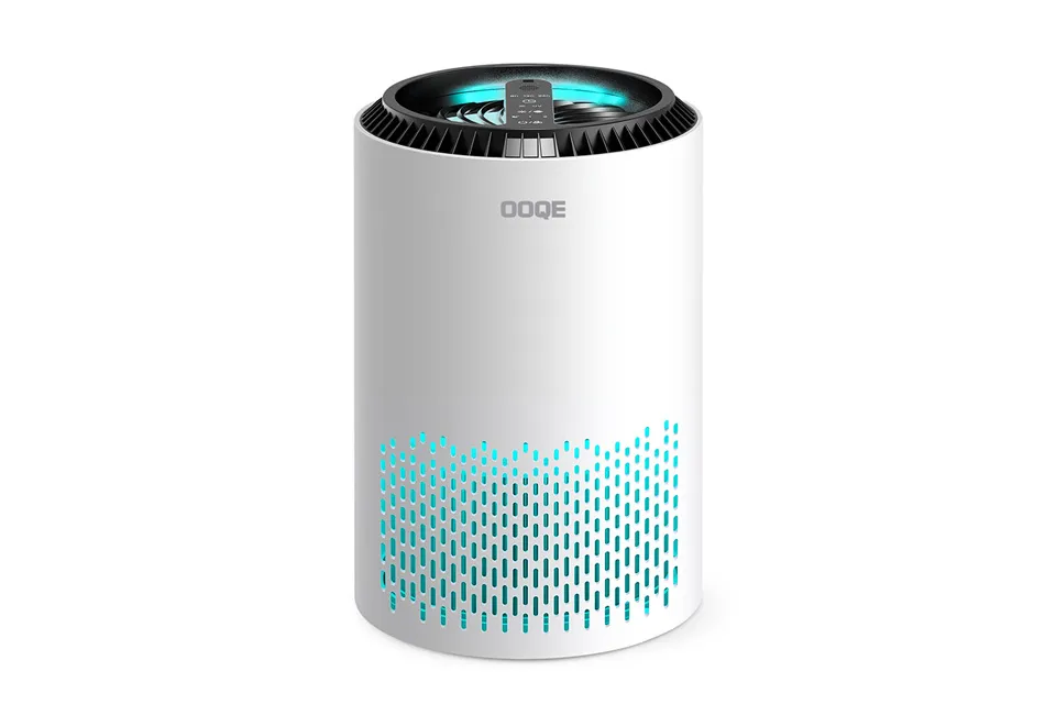 Purificador de aire OOQE AIR PURE PRO con m&aacute;xima filtraci&oacute;n de aire