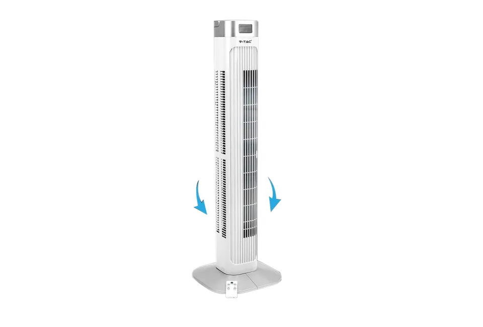 Ventilateur tour &eacute;l&eacute;gant &agrave; 3 vitesses