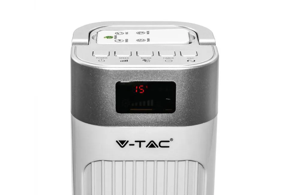 Ventilateur tour &eacute;l&eacute;gant &agrave; 3 vitesses