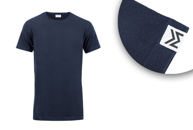 4-pack extra lange katoenen T-shirts