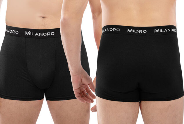 Set aus 10 stilvollen Boxershorts aus Baumwolle