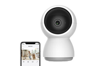 Caméra de sécurité intérieure intelligente avec vision nocturne