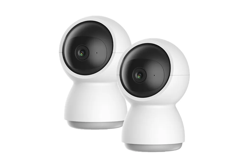 Cam&eacute;ra de s&eacute;curit&eacute; int&eacute;rieure intelligente avec vision nocturne