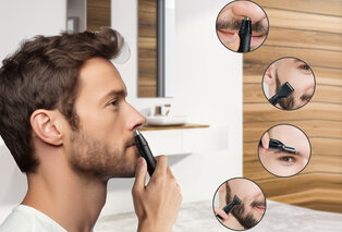 4-in-1 neus -en oorhaartrimmer — 2