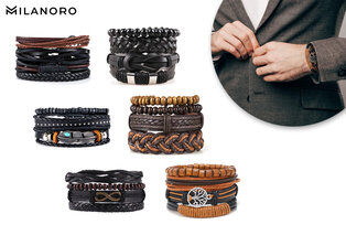 Bracelet 4 en 1 élégant pour hommes