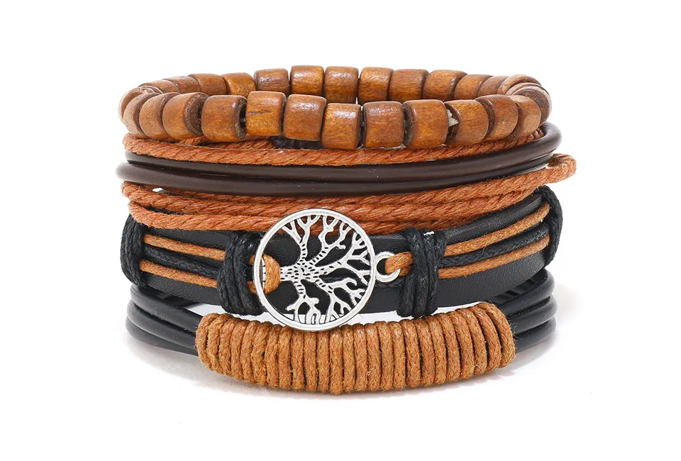 Stijlvolle 4-in-1 armband voor heren