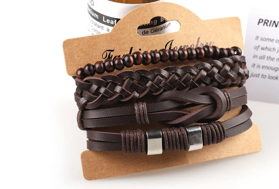 Stijlvolle 4-in-1 armband voor heren