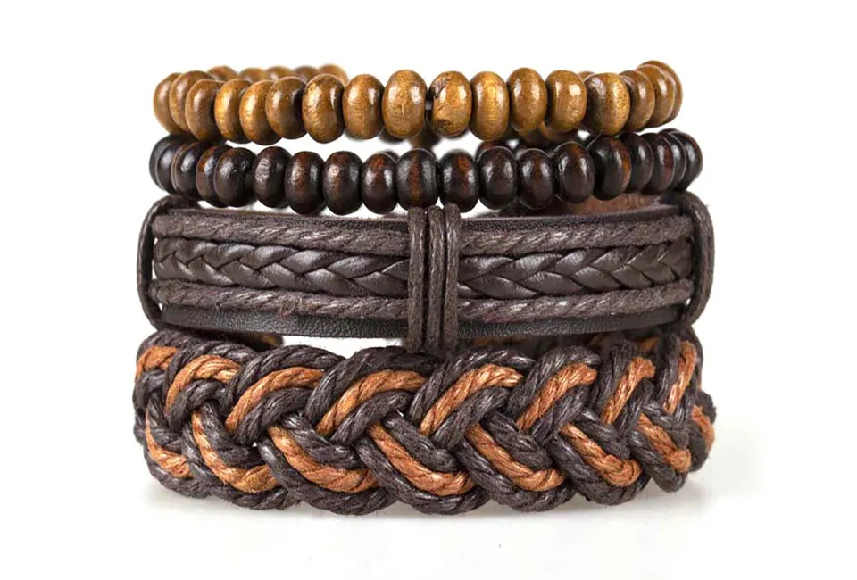 Stijlvolle 4-in-1 armband voor heren