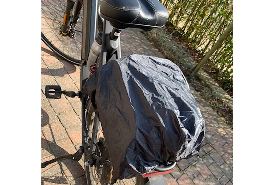 Ruime fietstas voor bagagedrager