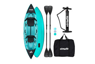 Kayak gonflable avec sièges et sac de transport
