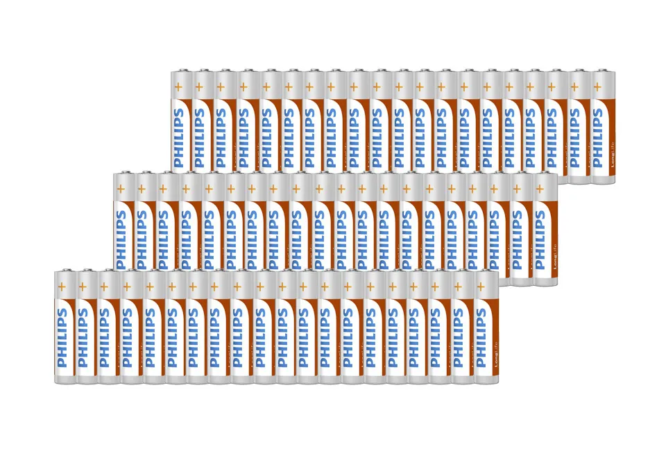Megapackung AA oder AAA Philips-Batterien