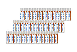 60 piles Philips AA ou AAA — 2
