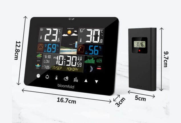 Digitale Wetterstation mit Wettervorhersage