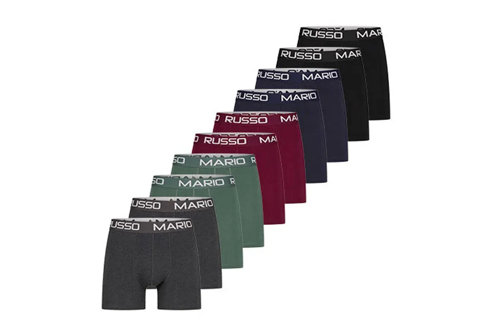 10 katoenen Mario Russo boxershorts