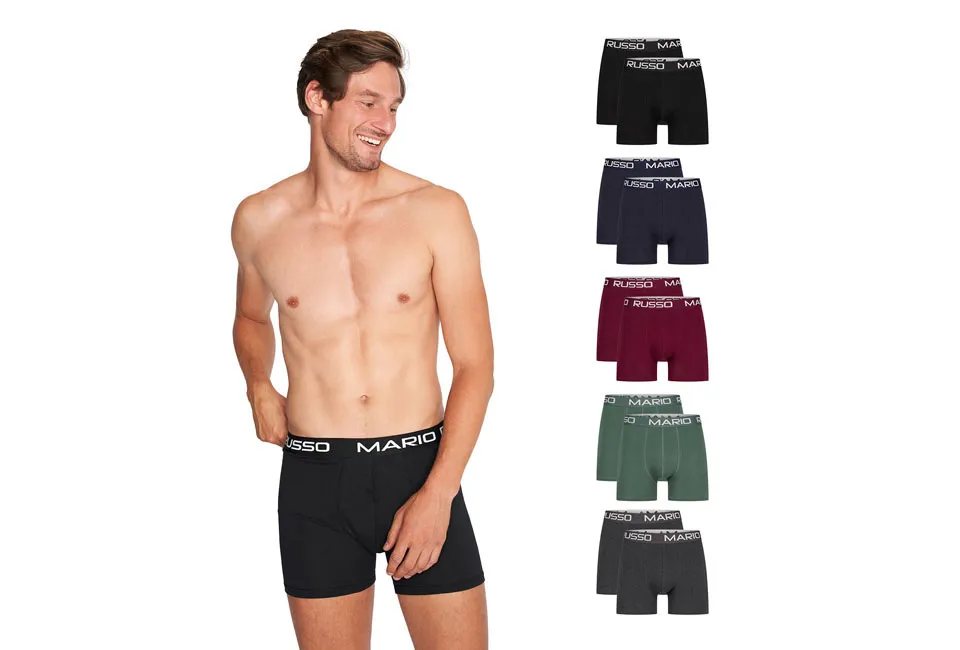 10 katoenen Mario Russo boxershorts