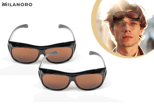 Sur-lunettes de soleil 1 + 1 GRATUIT