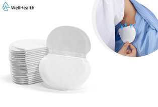 Lot de 20 patchs anti-sueur pour des aisselles sèches