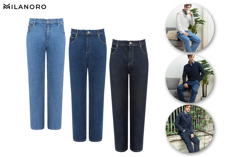 Jeans alla moda per uomo