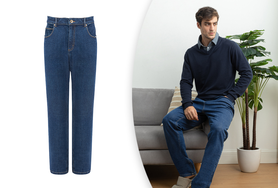 Jeans alla moda per uomo