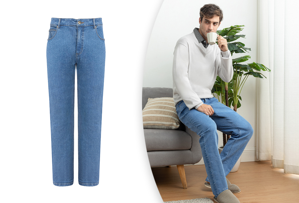 Jeans alla moda per uomo