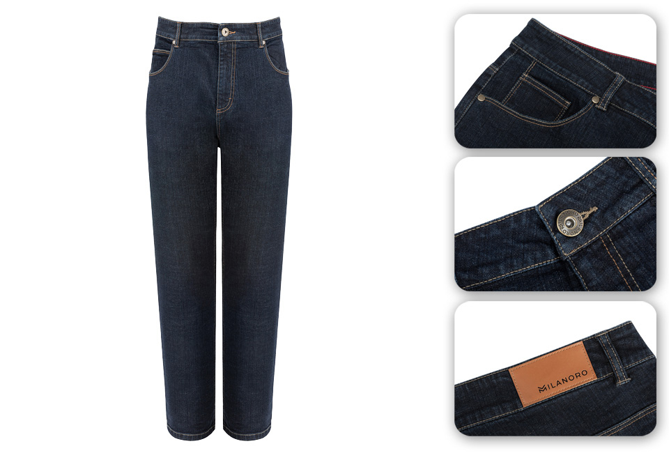 Jeans alla moda per uomo