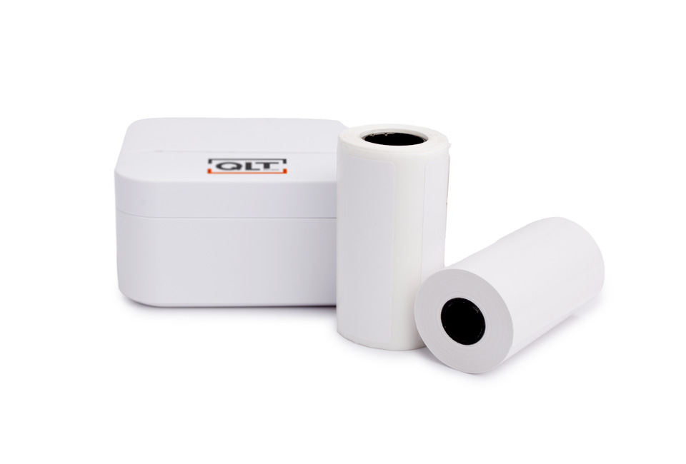Mini bluetooth-printer inklusiv 3 printerruller