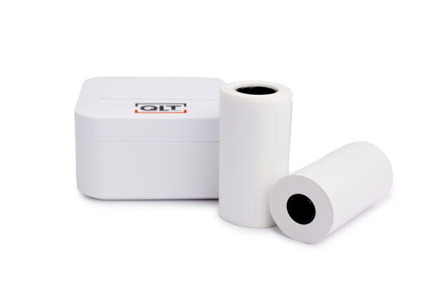 Mini bluetooth-printer inklusiv 3 printerruller