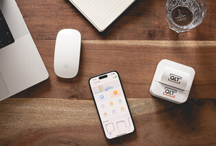Mini bluetooth printer inclusief 3 printerrollen — 5