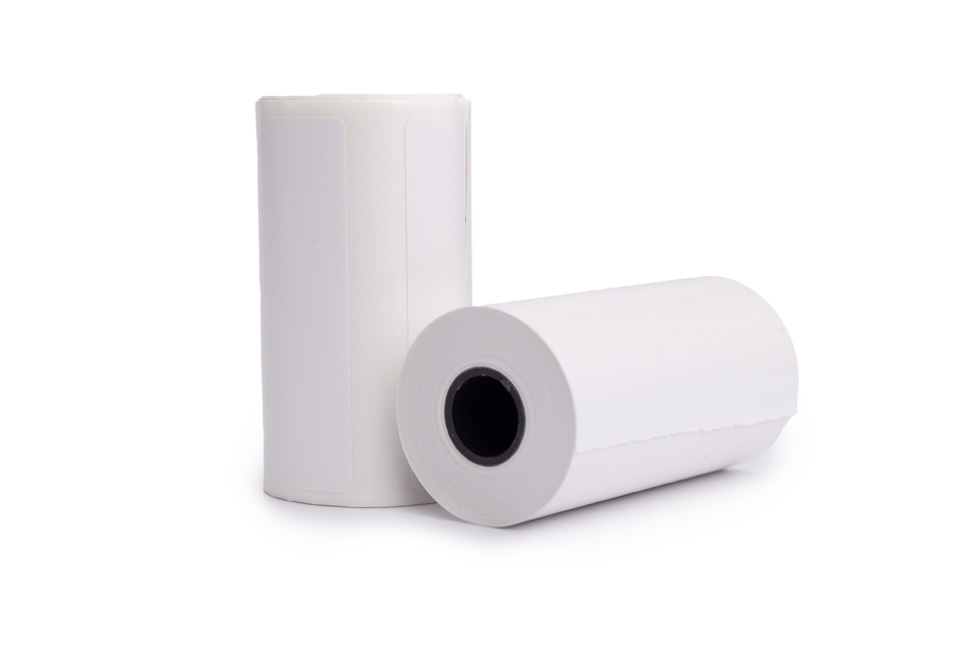 Mini bluetooth-printer inklusiv 3 printerruller