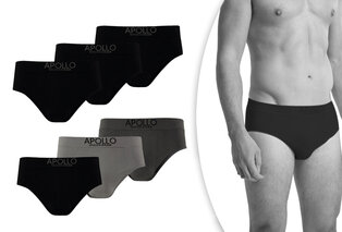Lot de 3 slips sans couture pour hommes
