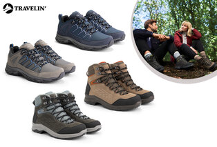 Robuste Wanderschuhe aus Leder von Travelin'