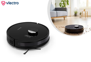 Robot aspirateur 2 en 1 avec fonction de nettoyage