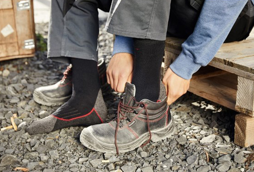 10 paires de chaussettes de travail confortables et solides