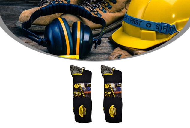 10 paires de chaussettes de travail confortables et solides