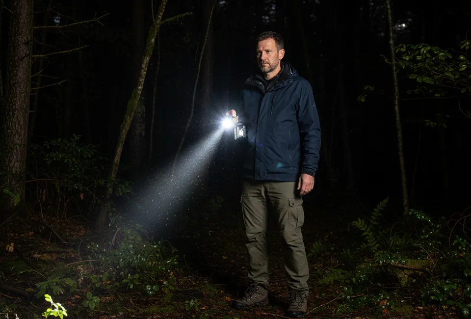 Solar-powered rechargeable torch: bogof