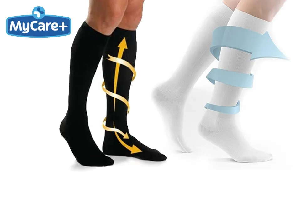 2 &oacute; 4 pares de medias de compresi&oacute;n