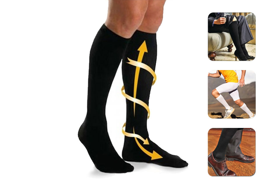 2 ou 4 paires de chaussettes de compression