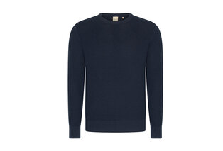 Stylischer Herrenpullover aus Baumwolle mit Waffelmuster — 2