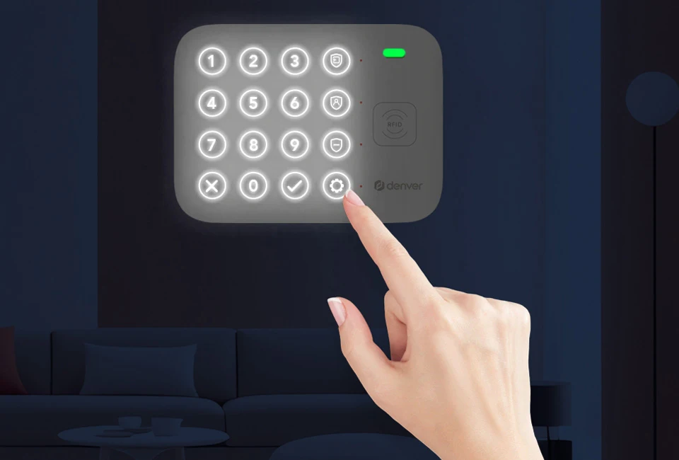 Draadloos alarmsysteem met compleet pakket