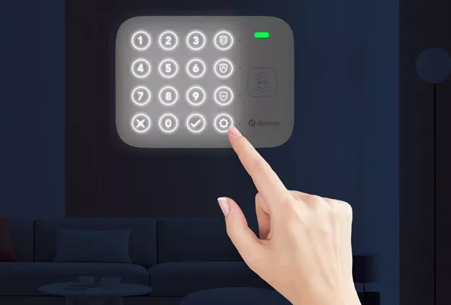 Draadloos alarmsysteem met compleet pakket