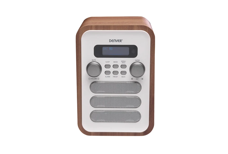 DAB+-radio Bluetoothilla ja herätyskellolla